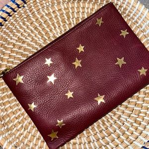 Madewell leather star pouch